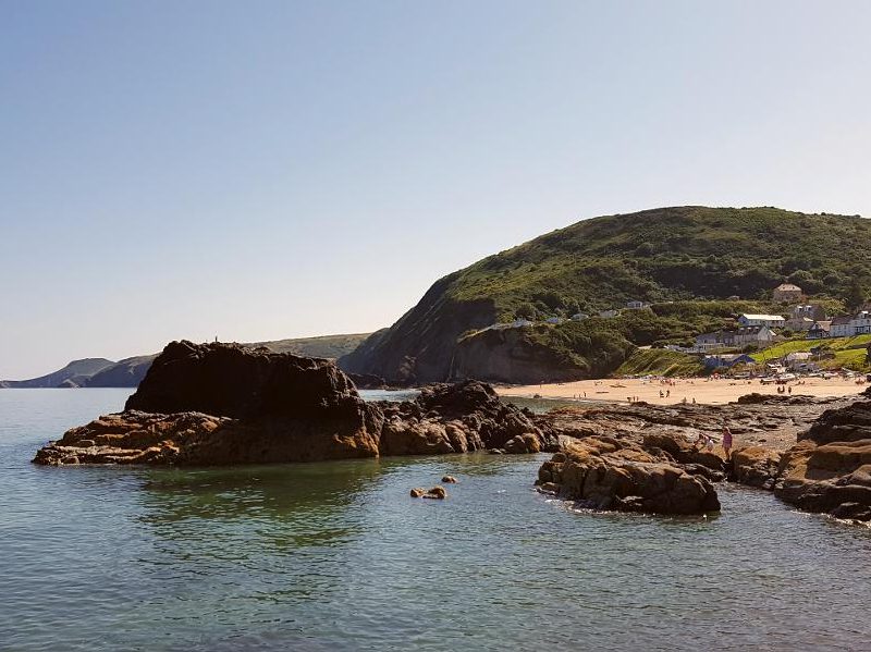 Tresaith Beach - Bryn Berwyn